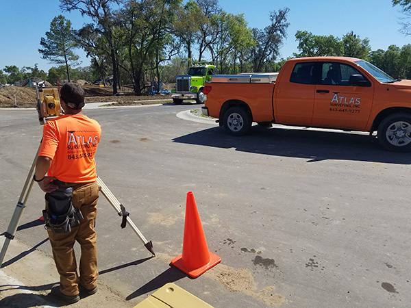 construction staking for civil plans